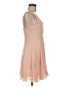 Lulus 100% Polyester Solid Tan Cocktail Dress Size M - photo 4