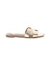 Solanz Gold Sandals Size 11 - photo 1