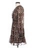 Max Studio 100% Polyester Paisley Brown Casual Dress Size XS - photo 5