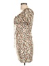 iris Floral Tan Casual Dress Size L - photo 5