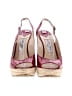 Jimmy Choo Burgundy Red Wedges Size EU 39 - photo 2