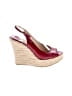 Jimmy Choo Burgundy Red Wedges Size EU 39 - photo 1