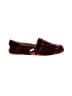 TOMS Plaid Burgundy Flats Size 8 - photo 1