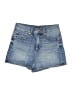 Express Blue Denim Shorts Size 2 - photo 1