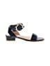 Jack Rogers 100% Leather Blue Sandals Size 9 - photo 1