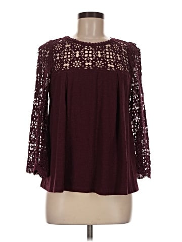 Eri + Ali 3/4 Sleeve Blouse (view 1)