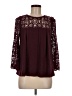 Eri + Ali Burgundy 3/4 Sleeve Blouse Size M - photo 1