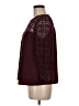 Eri + Ali Burgundy 3/4 Sleeve Blouse Size M - photo 5