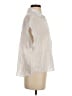 Bella Dahl Ivory Short Sleeve Blouse Size S - photo 4