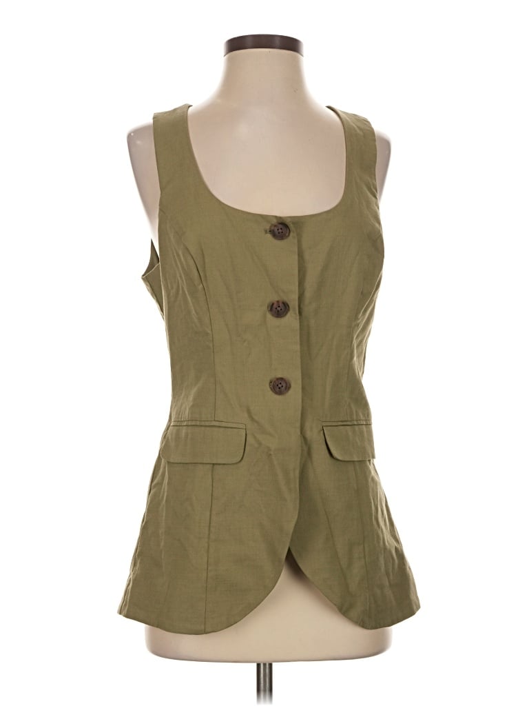 A New Day Vest In Green