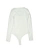 Just Fab Ivory Bodysuit Size L - photo 2