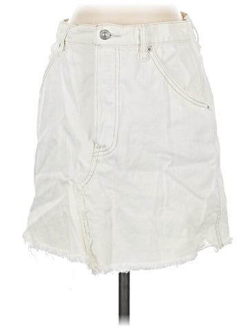 We the Free Denim Skirt (view 1)
