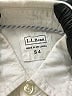 L.L.Bean Solid Ivory Long Sleeve Button-Down Shirt Size 4 - photo 3