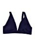 Blanqi Solid Blue Swimsuit Top Size Med Maternity - photo 1