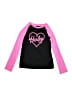 Hurley 100% Polyester Pink Rash Guard Size 7 - 8 - photo 1