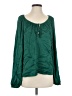 National 100% Viscose Green Long Sleeve Blouse Size S - photo 1