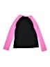 Hurley 100% Polyester Pink Rash Guard Size 7 - 8 - photo 2