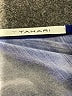 T Tahari Graphic Blue Cocktail Dress Size L - photo 7