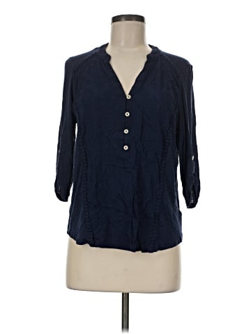 Democracy 3/4 Sleeve Blouse (view 1)