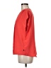 Banana Republic 100% Polyester Orange Short Sleeve Blouse Size M - photo 5