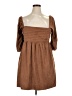 Mi ami 100% Polyester Brown Casual Dress Size XL - photo 1