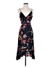 Leith 100% Rayon Floral Black Cocktail Dress Size S - photo 1