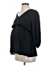 Ingrid + Isabel 100% Polyester Black Long Sleeve Blouse Size Sm (1) - photo 1