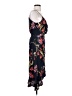 Leith 100% Rayon Floral Black Cocktail Dress Size S - photo 4