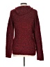 Coldwater Creek Tweed Red Turtleneck Sweater Size L - photo 2