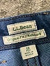 L.L.Bean 100% Cotton Solid Blue Jeans Size 18 - photo 4
