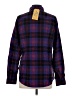 L.L.Bean 100% Cotton Plaid Purple Long Sleeve Button-Down Shirt Size S - photo 2