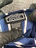 Angie 100% Polyester Stripes Blue Jumpsuit Size M - photo 5