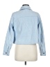 Zara TRF 100% Polyester Blue Jacket Size M - photo 2