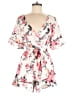 Trixxi Floral White Romper Size M - photo 1