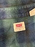 Levi's Plaid Green Long Sleeve Button-Down Shirt Size S - photo 7