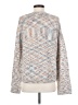 Hem & Thread Tweed Silver Pullover Sweater Size S - photo 2