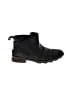 Sorel 100% Leather Black Ankle Boots Size 7 - photo 1