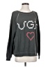 Wildfox Gray Long Sleeve Top Size XS - photo 1