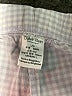 Calvin Klein Checkered-gingham Ivory Shorts Size L - photo 4