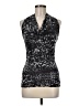 Bebe Gray Sleeveless Blouse Size M - photo 1