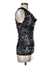 Bebe Gray Sleeveless Blouse Size M - photo 4