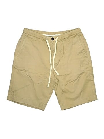 Zara Khaki Shorts (view 1)