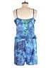Lily by Firmiana Tie-dye Blue Romper Size M - photo 2