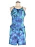 Lily by Firmiana Tie-dye Blue Romper Size M - photo 1