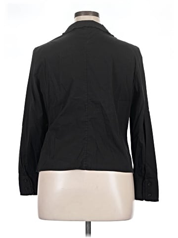 AKRIS 3/4 Sleeve Button-Down Shirt (view 2)