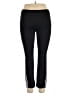 Adidas 100% Polyester Solid Black Track Pants Size XL - photo 2