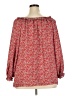 Max Studio 100% Polyester Red 3/4 Sleeve Blouse Size 2X - photo 2