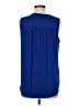 Vince Camuto 100% Polyester Blue Sleeveless Blouse Size M - photo 2