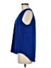 Vince Camuto 100% Polyester Blue Sleeveless Blouse Size M - photo 5