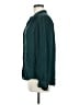 L'Agence Teal Long Sleeve Blouse Size 6 - photo 5